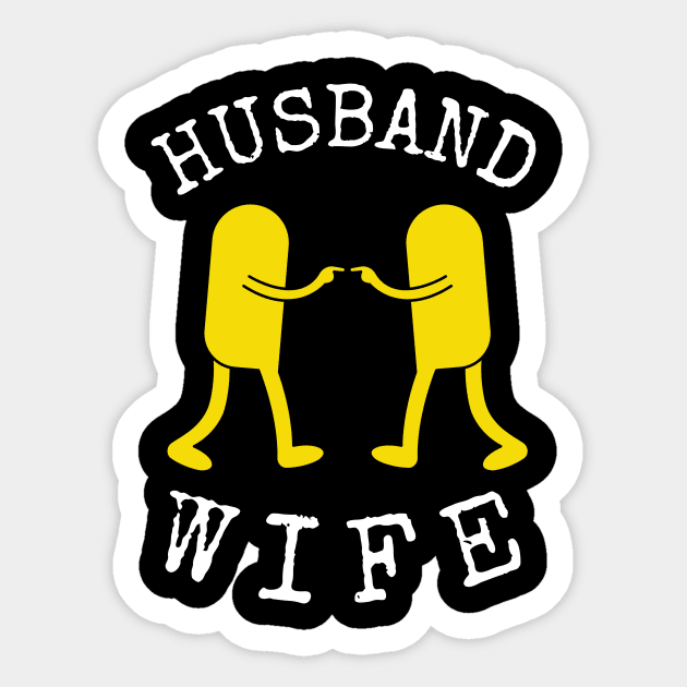 Husband Wife Fights Sticker by samsamteez